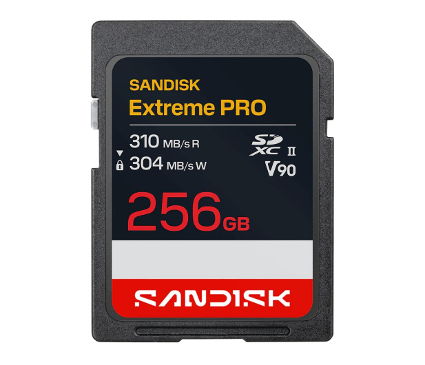 Sandisk 256GB SDXC Extreme PRO UHS-II V90 310/304 MB/s - 1549237 - zdjęcie